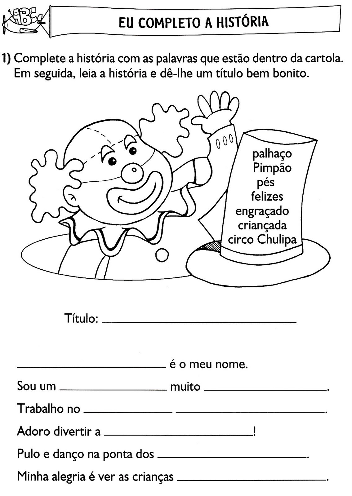 Português Atividades Diversas Para O 1º E 2º Anos