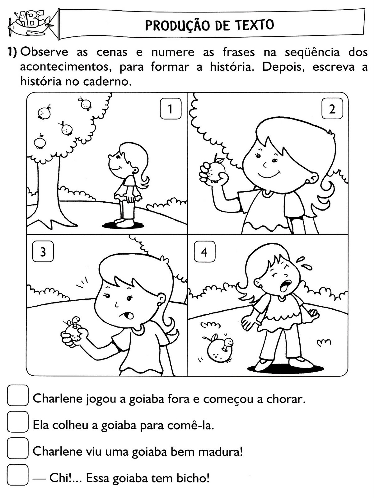 www.ensinar-aprender.blogspot.comhist. em sequencia ilustrada e com frases
