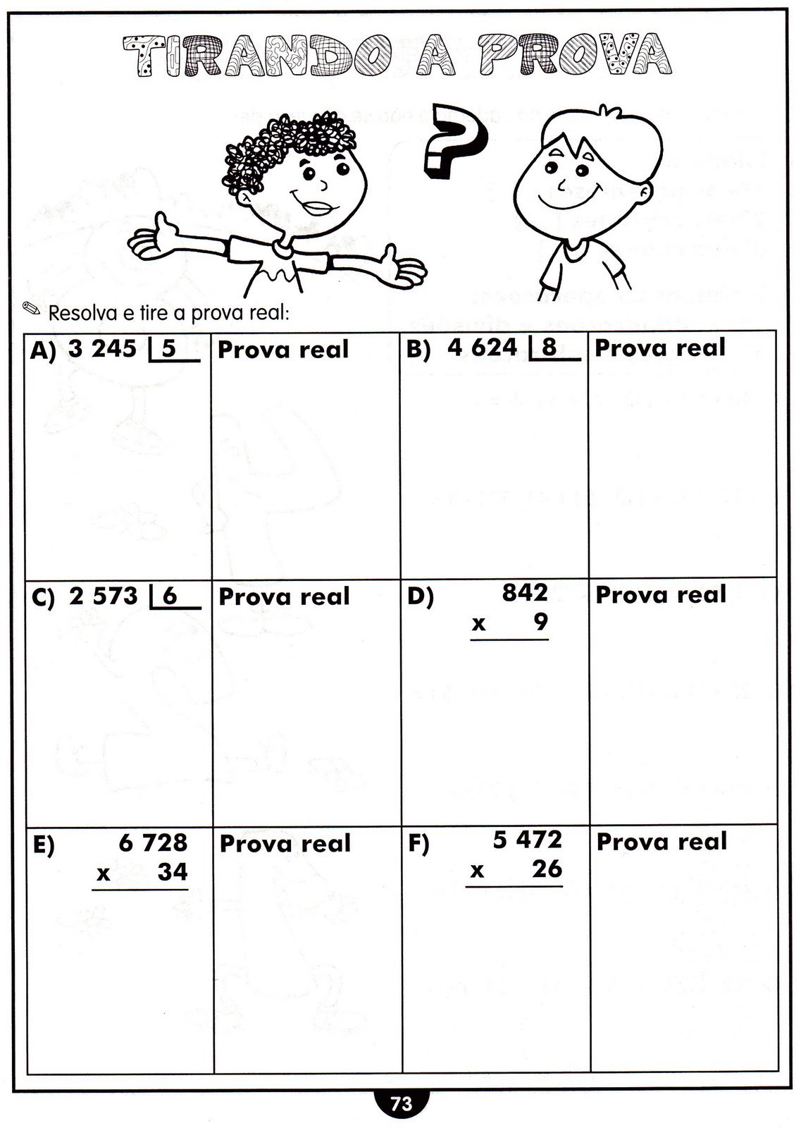 MAILZAINDICA - Atividade do Ensino Fundamental de Matemática