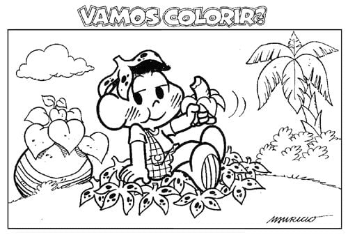 Colorir turma da monica (99)