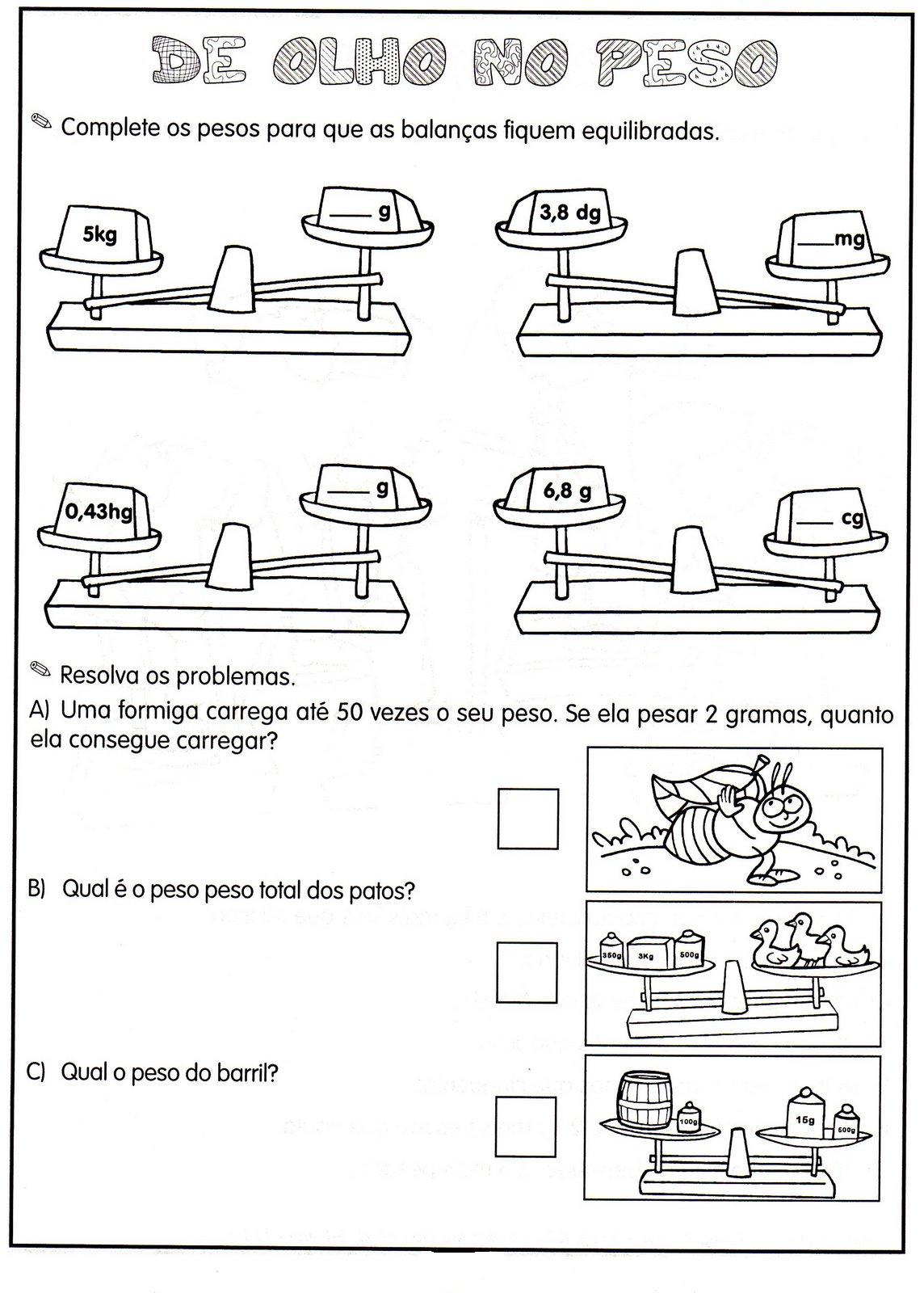 exercícios - peso