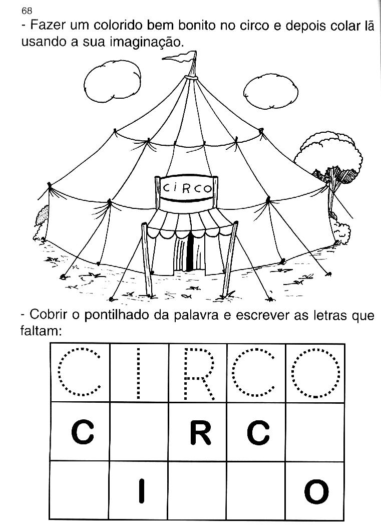 Atividades Para Educação Infantil Dia Do Circo