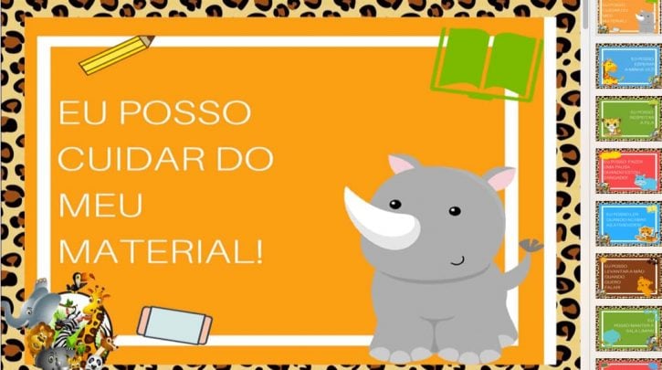 Material Kit Animais