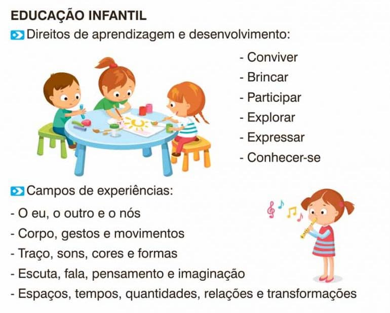 Infográfico - BNCC - Educação Infantil